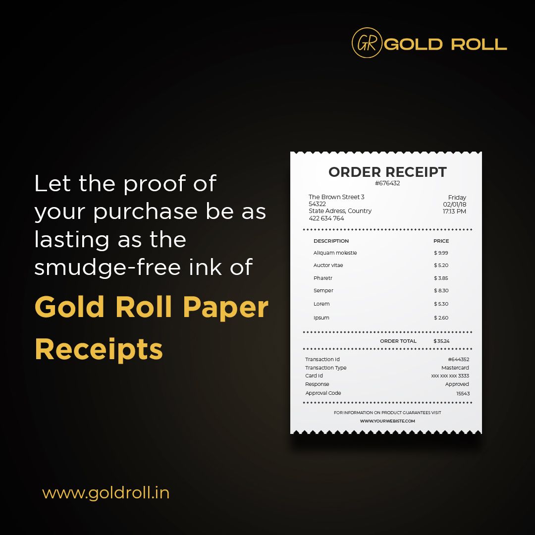 Receipt Paper Roll